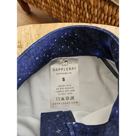 Dapplebay Women's Constellation 1/4 Zip Light Riding Top Size S Equestrian EUC - Picture 5 of 9